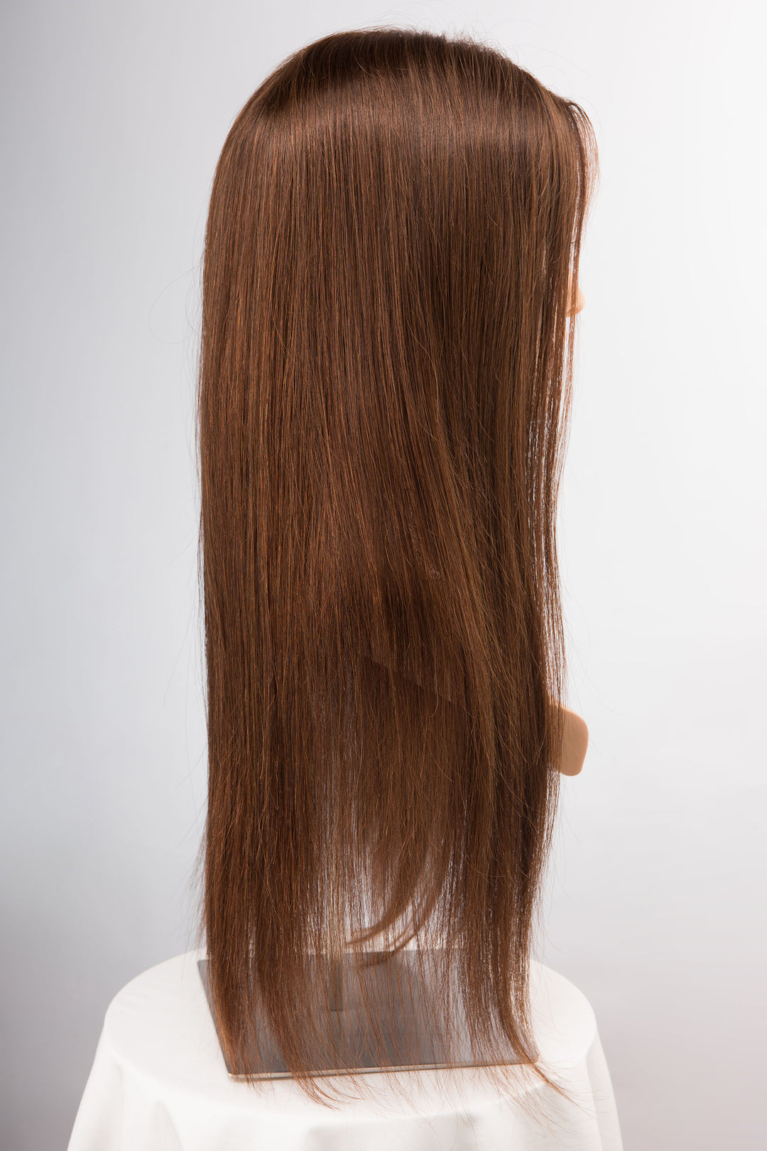 Long 22 inches Straight Natural Human Hair Lace Wig Isabella