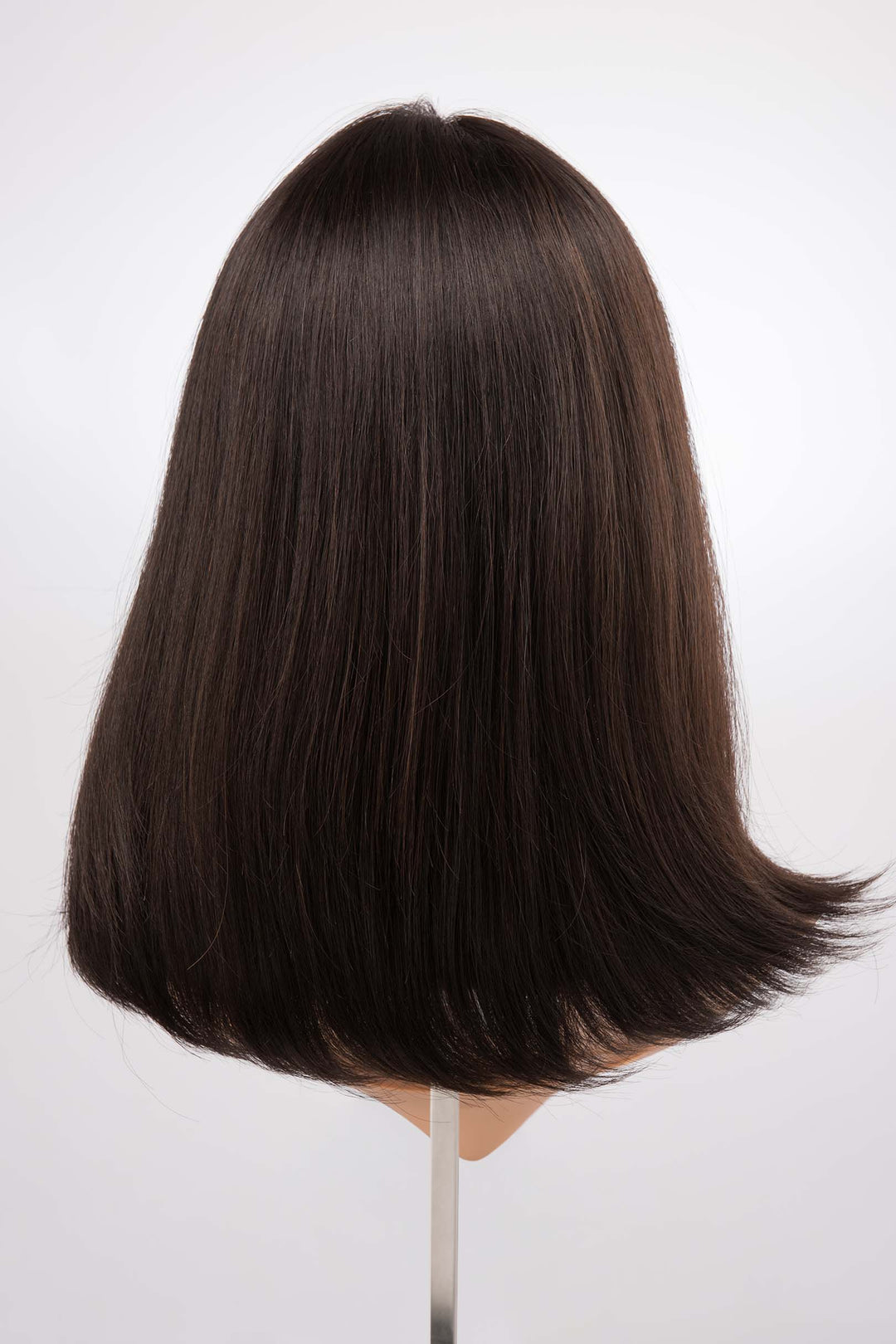 14" Straight Human Hair Lace Bob Wig with Bangs Hope