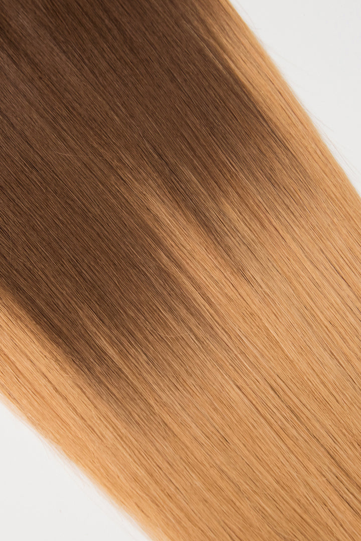 AVERA #30/14 Brown Blonde Ombre Clip-In Hair Extension